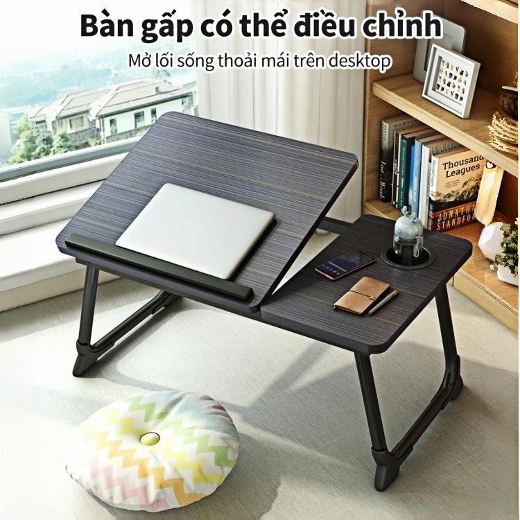 Multi-Purpose Table with 5 Adjustable Tilt Levels - Large Space for Laptop, Books, Notebooks, Stable Non-Slip Feet - Toy