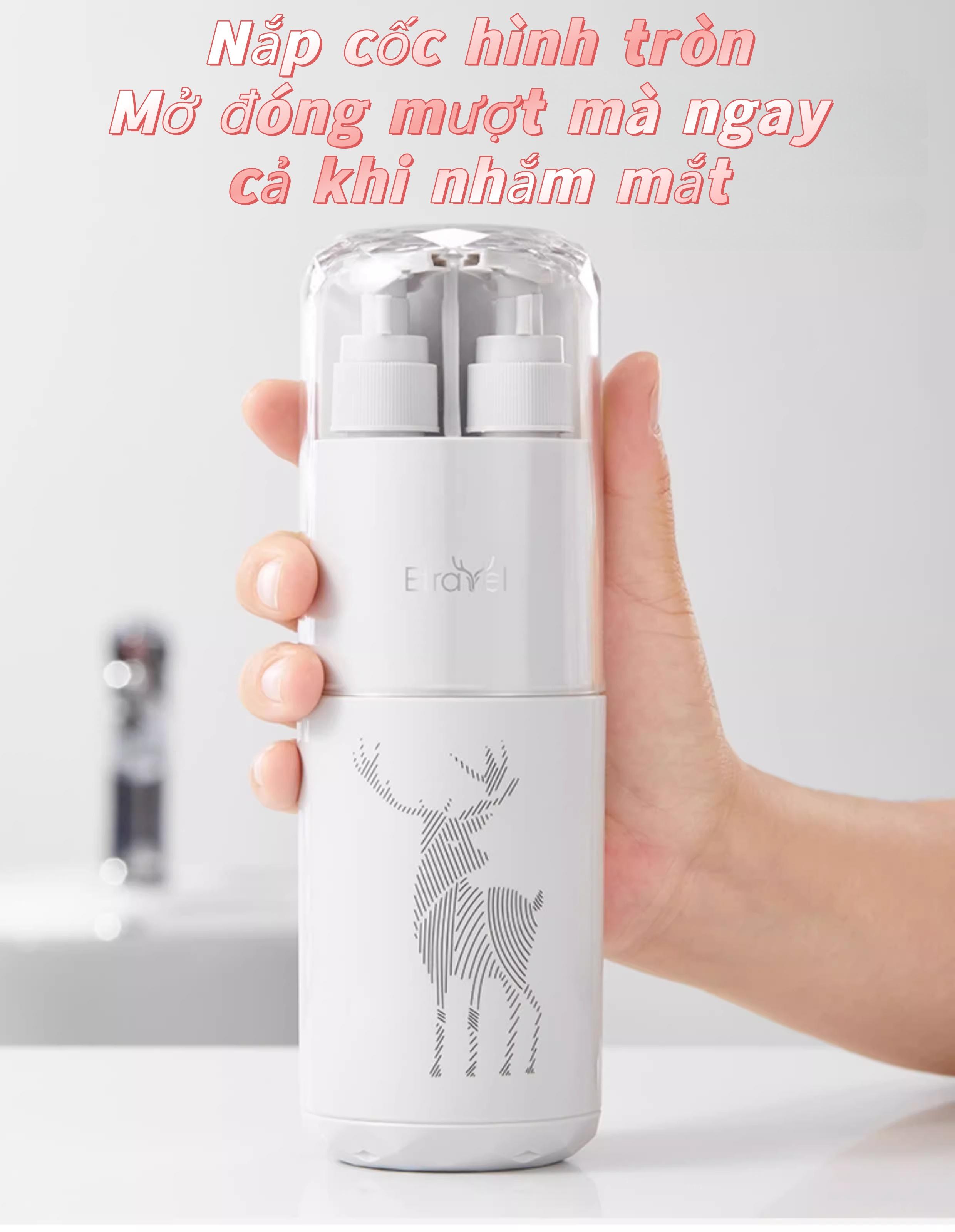 旅行分装瓶套装8件套 小巧便携 多功能杯型设计 色彩鲜艳 容量90ml 方便携带登机 可带上飞机