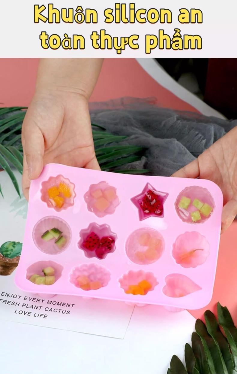 可爱猫爪狗爪硅胶模具 巧克力嫩豆腐果冻布丁香皂制作模具