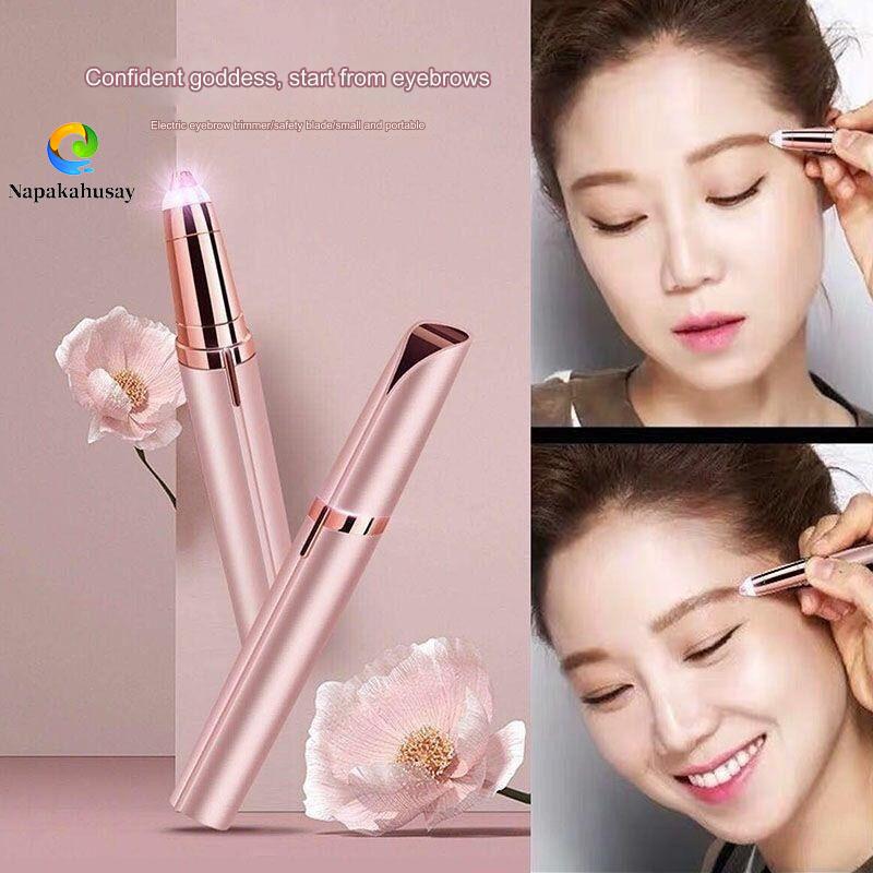 Electric Eyebrow Shapers, Electric Eyebrow Trimmer USB Rechargeable Brows Razor Eyebrow Shaver, Painless Portable Mini Hair Removal Device