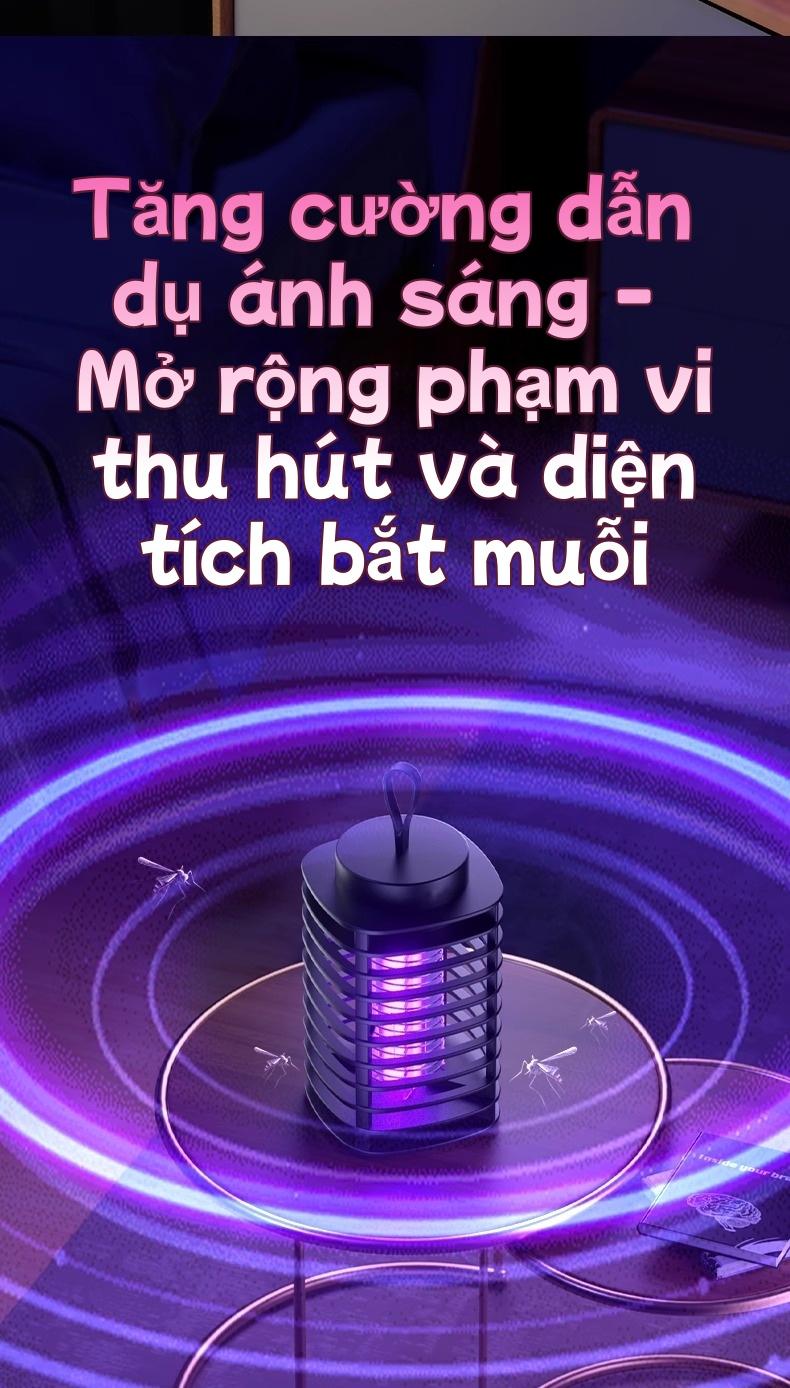 适用于家庭和户外使用的 UV 395nm 灭蚊捕虫灯,无化学物质,对家庭安全无害