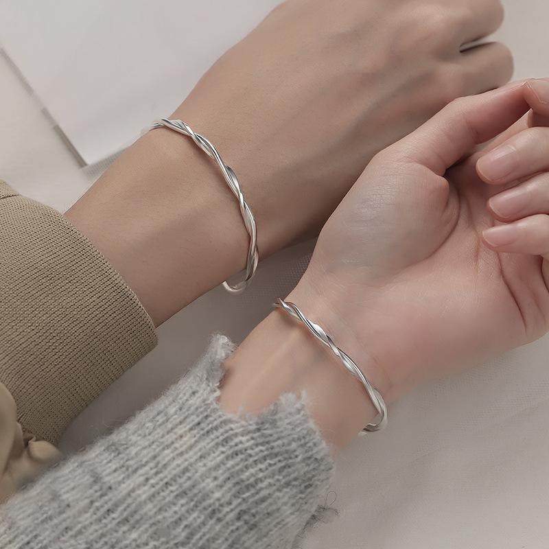 Mobius Bracelet Symbol of Eternal Love Open Design Easy to Wear Sophisticated Romantic Personal Style