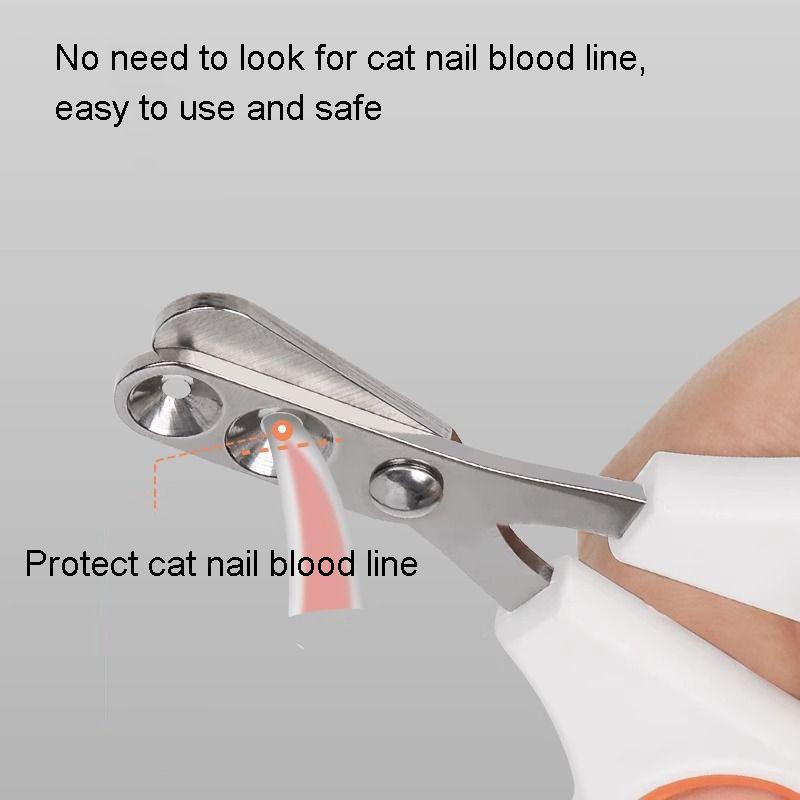 宠物兔猫狗指甲剪 双孔猫用剪刀 狗用指甲刀 猫咪指甲钳 小宠物爪剪 宠物美容工具 指甲修剪