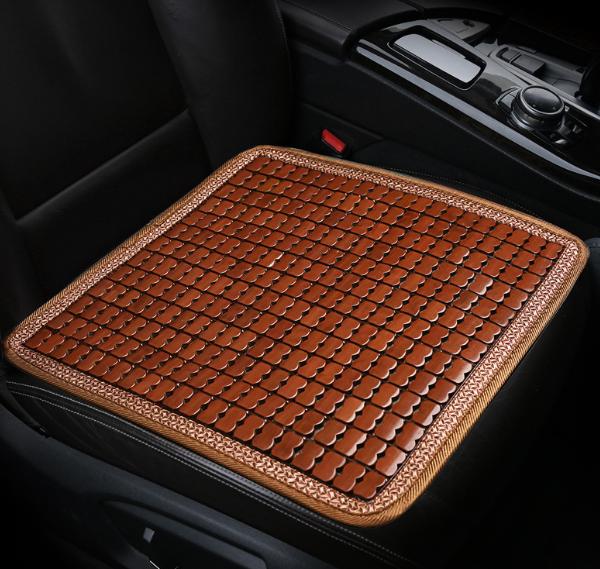 Bamboo Square Seat Cushion 45x45cm, Cool Anti-Fatigue Chair Pad for Car/Office, Summer Smart Home Hot Trend Cheap