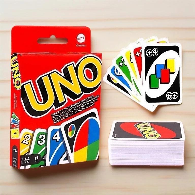 Uno 卡牌游戏套装,成人家庭无尽乐趣,耐用卡纸,包含 Uno、Uno Flip、Uno No Mercy、Uno Dos 多种玩法