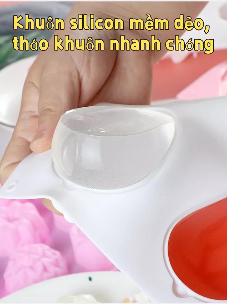 可爱猫爪狗爪硅胶模具 巧克力嫩豆腐果冻布丁香皂制作模具
