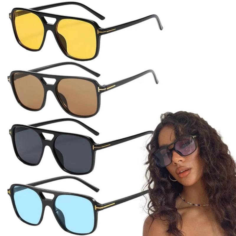 Lentes De Sol Aviador Unisex Gafas Modas Con Lentes Tintadas Accesorio De Moda Para Actividades Al Aire Libre Diario