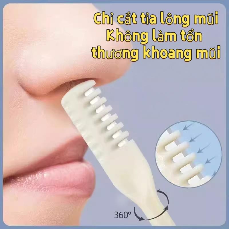 Multipurpose Nose Hair Trimmer, Gentle Painless Trimming, Compact Handheld, Easy to Carry for Daily Use