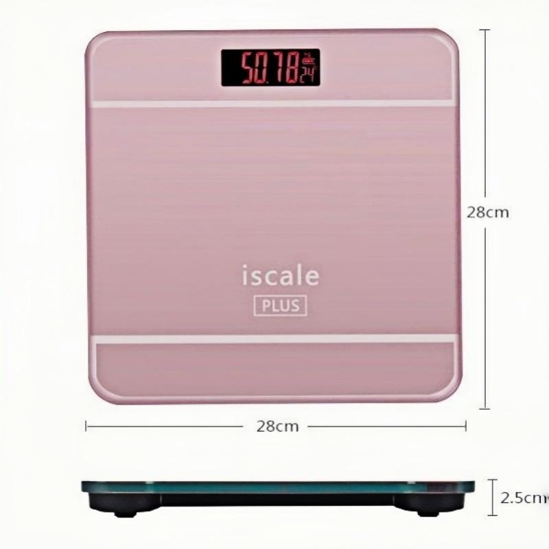 High Precision Scale for All Ages - Max 180kg, 100g Accuracy, For Weight Loss, Pregnancy & Kids