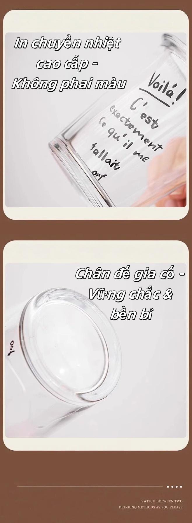 耐热玻璃杯 水杯咖啡杯 美观喇叭口设计
