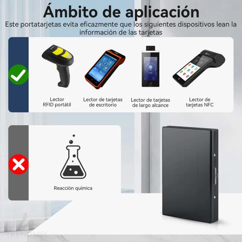 不锈钢超薄型卡包 RFID防盗刷 适用于信用卡和身份证件 金属防盗便携式安全钱包