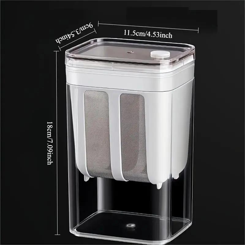 希腊酸奶过滤器 大容量滤网 不含BPA 适用于制作自制奶酪 豆腐 开菲尔 果汁 厨房多用过滤工具