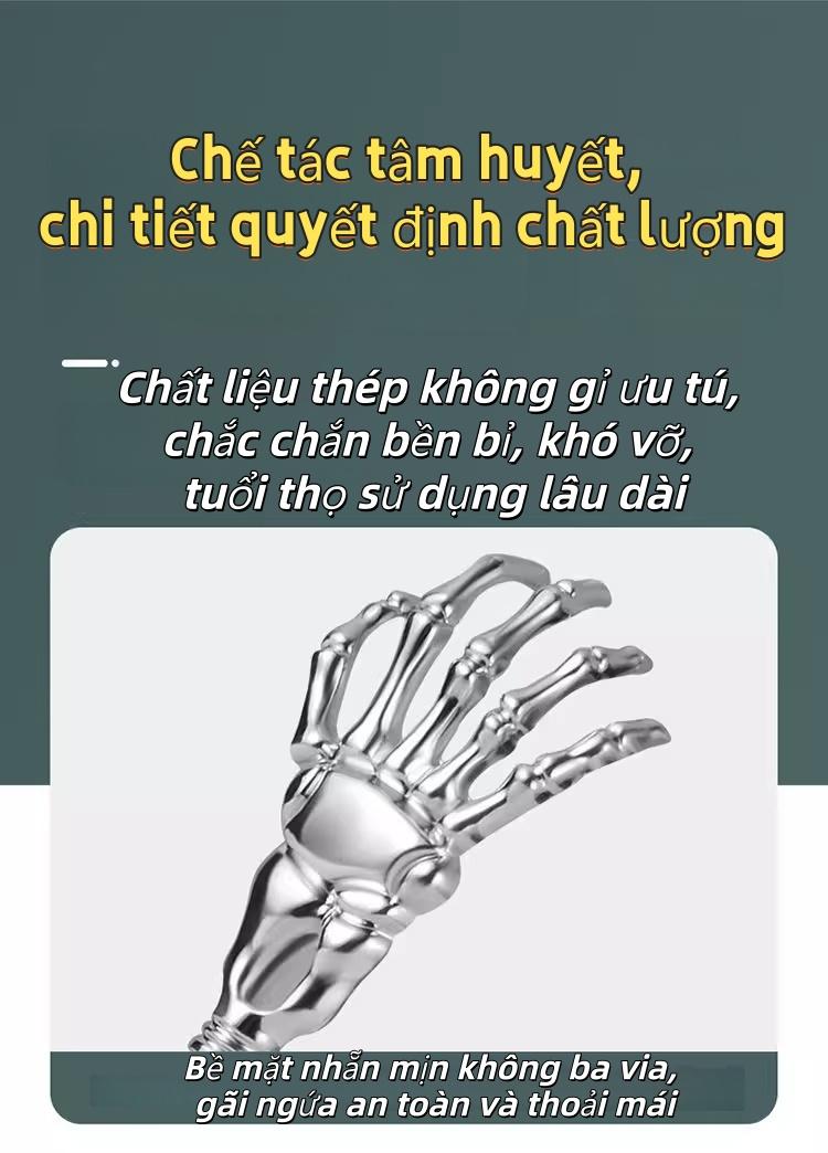 背部抓痒器 5关节灵活弯曲 抛光工艺光滑表面 伸缩加长手柄 全身任意位置抓痒止痒