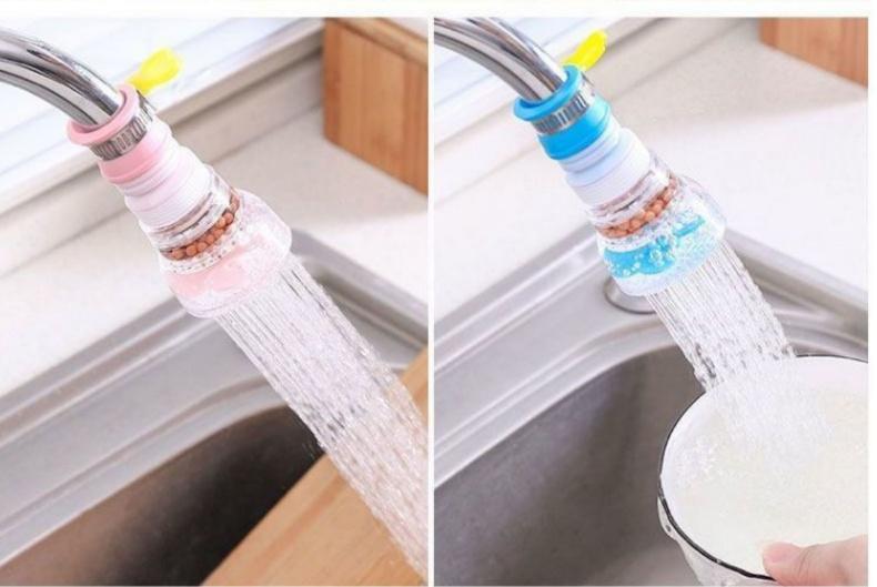 水龙头净水器 家用自来水过滤 改善生活用水水质 旋转喷淋螺旋水流技术 集中矿物过滤