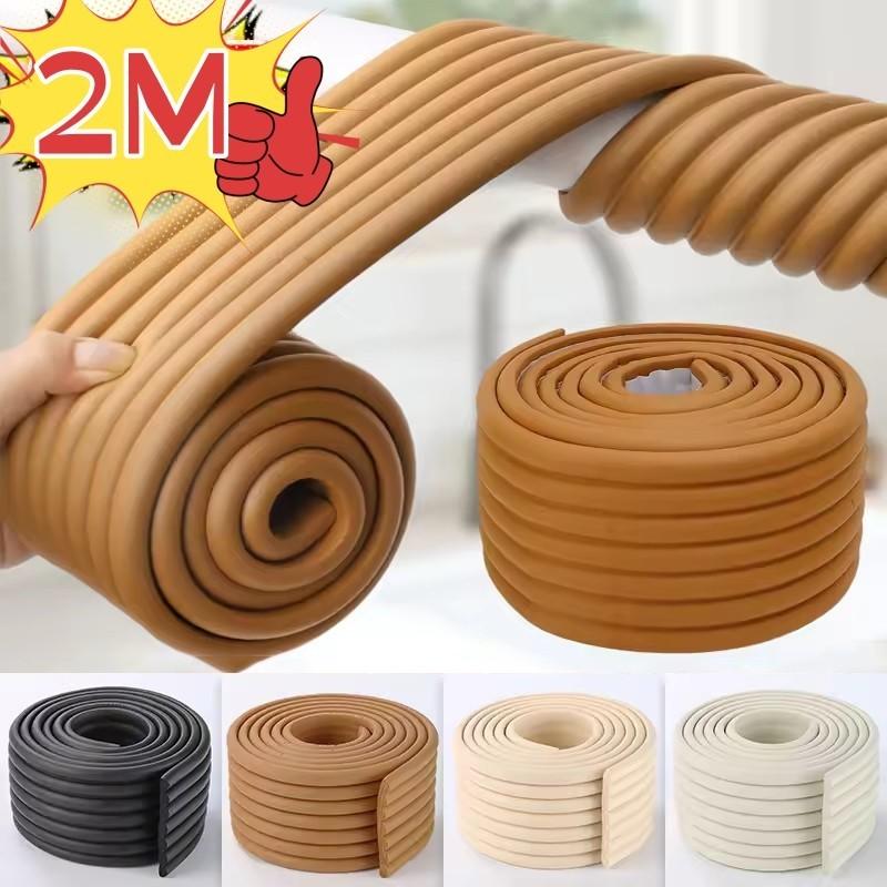 2M/Roll 自粘桌角防撞垫 3D加厚防撞护边条 婴儿安全防碰撞保护条 无毒装饰