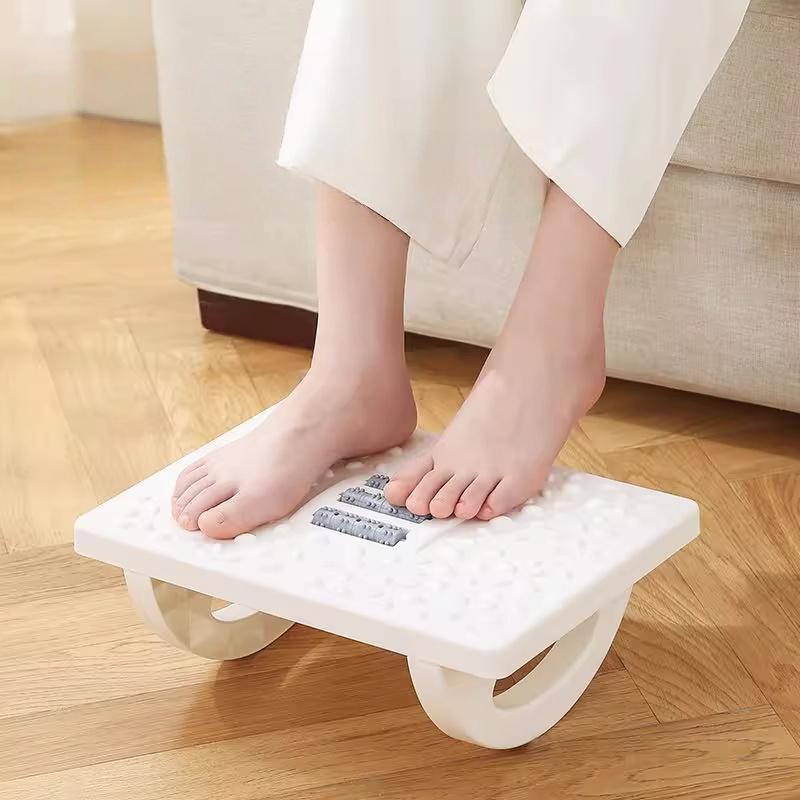 Foot Massager, 7 Styles, Adjustable Sitting Posture, Easy Install, Relieves Stress & Foot Swelling, Comfortable Design